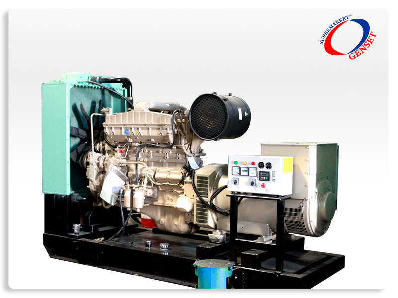 HARGA JUAL GENSET DIESEL OPEN TYPE TERBAIK DARI PUSAT GENSET DIESEL INDUSTRI SUPERMARKET GENSET