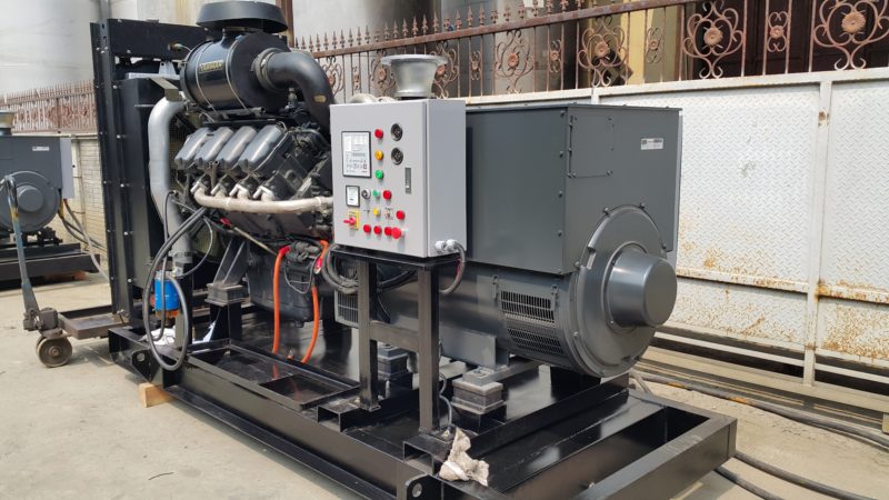 JUAL GENSET OPEN YANMAR 500 KVA SUPERMARKET GENSET